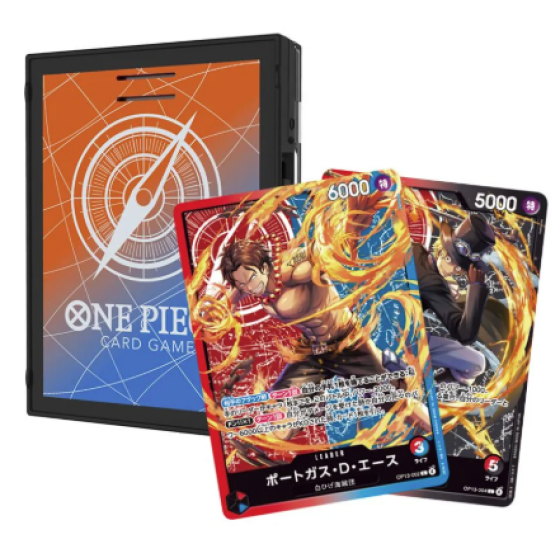 [Japanese Ver] Bandai One Piece Card Game Card Game Sound Loader - Ace • Sabo (Other 2 cards included)
